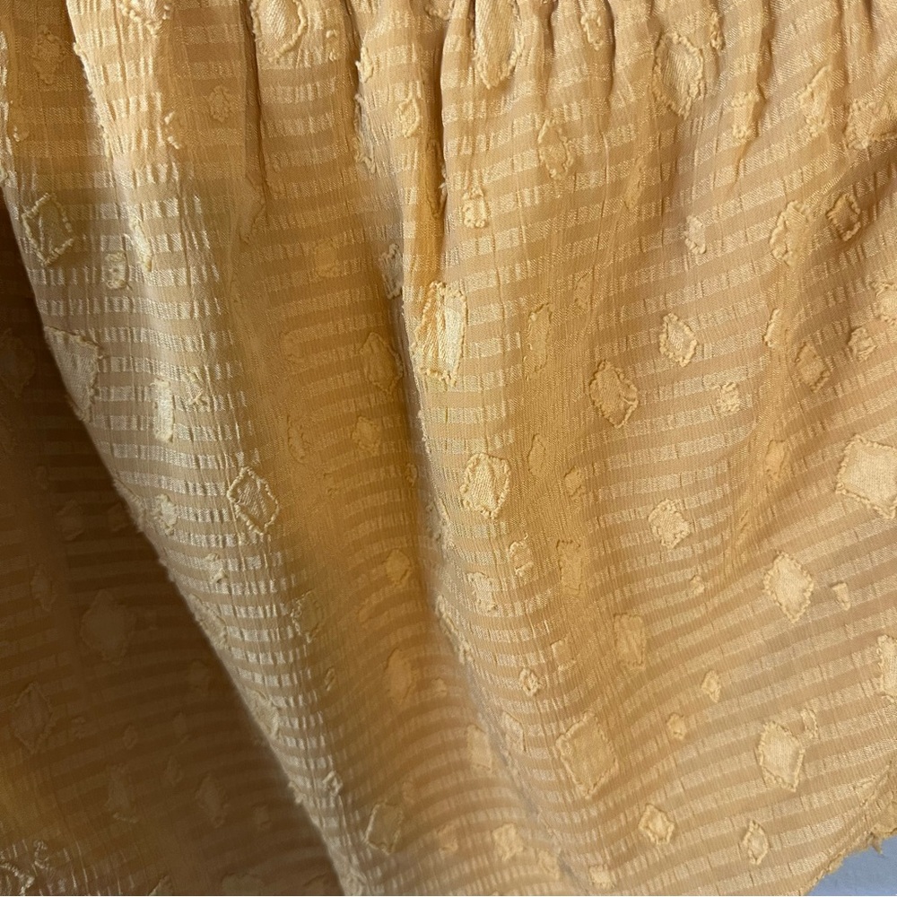 Astr Mustard Off-Shoulder Top - Picture 4 of 4